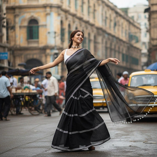 Pure Cotton Slab Khadi Saree – Handwoven Elegance for Everyday & Festive Wear